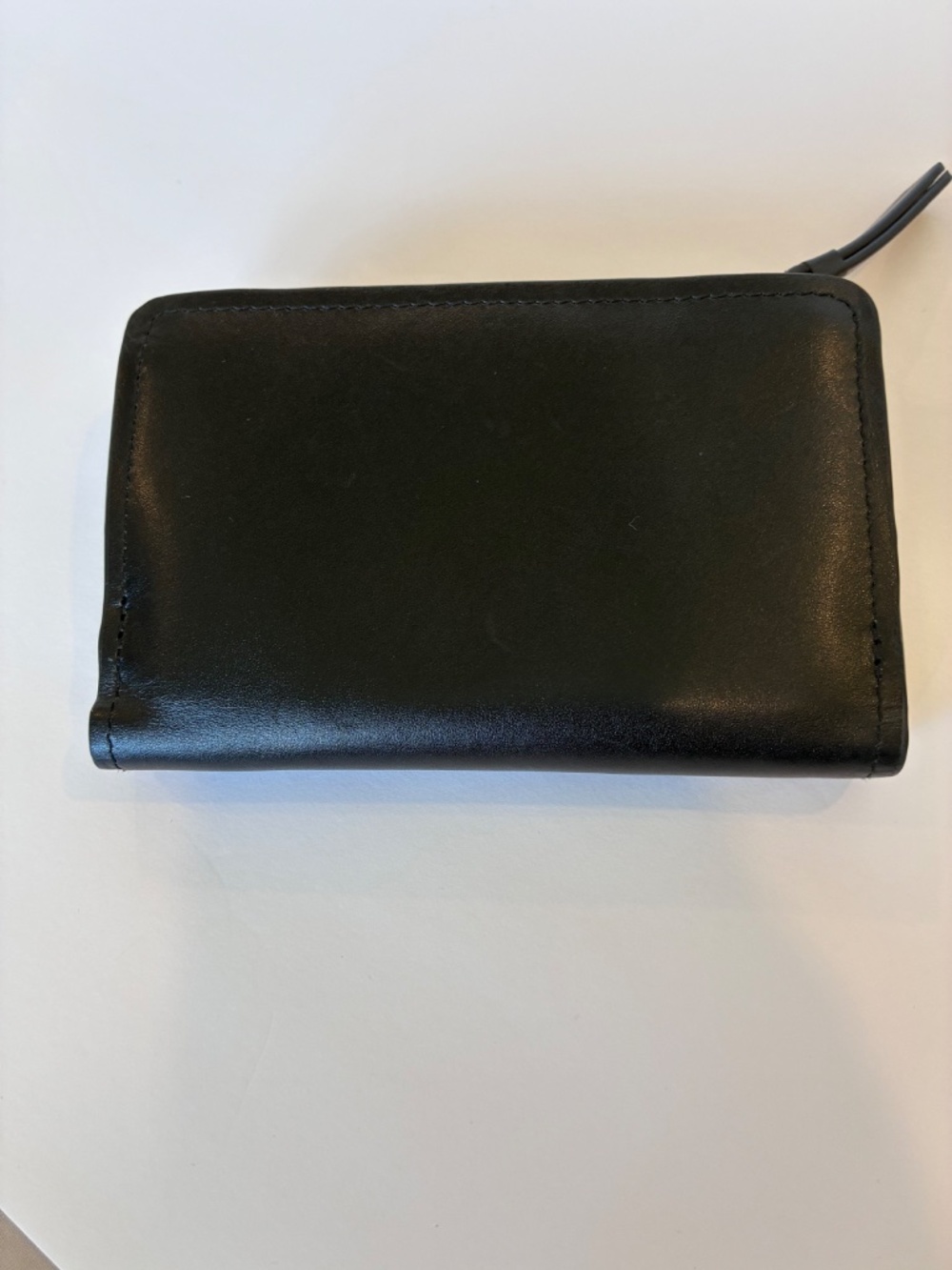 Radley London Black Floral Leather Wallet Wristlet Zip Around - Picture 11 of 14